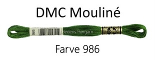 DMC Mouline Amagergarn farve 986